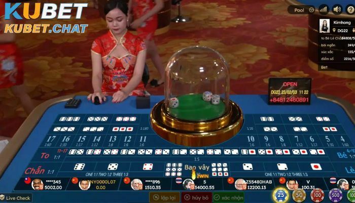 Cách chơi tài xỉu Kubet online