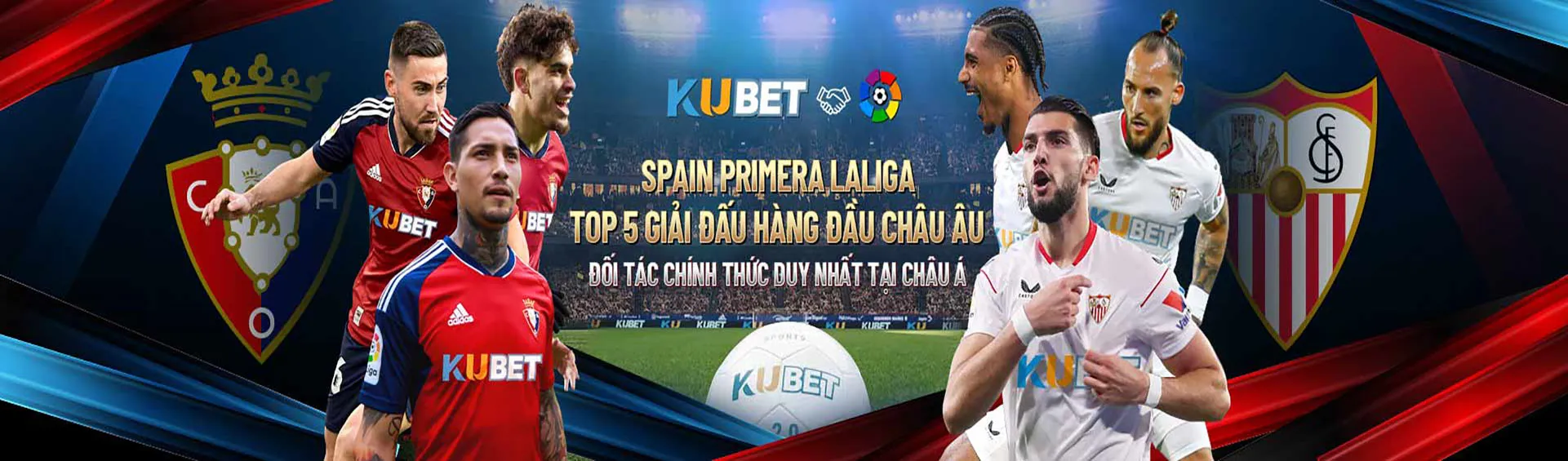 KUBET là đối tác chính của giải đấu La Liga